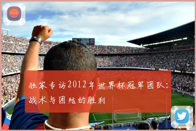 独家专访2012年世界杯冠军团队：战术与团结的胜利